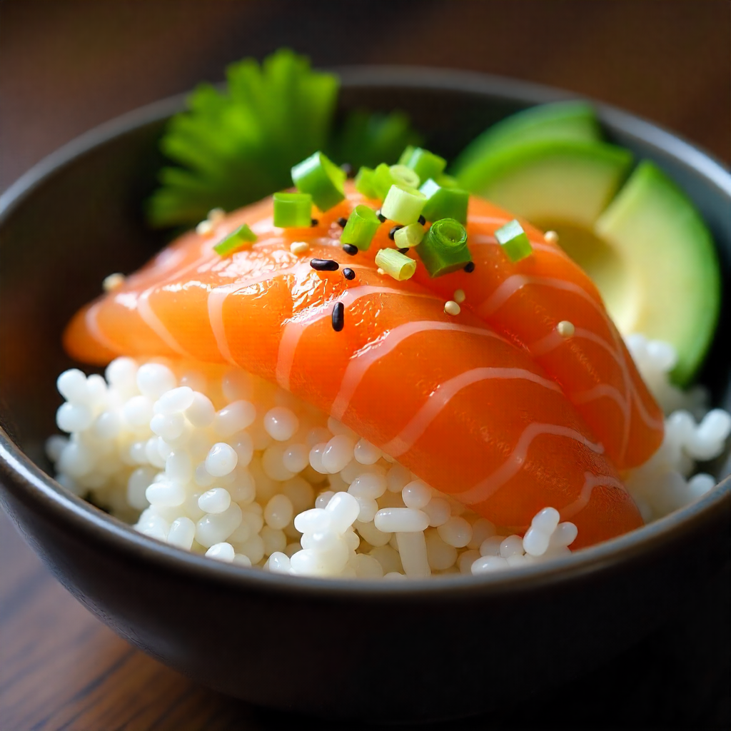 Salmon Roe Delicacy Dinner Bowl